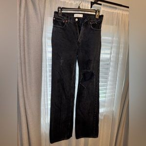 Abercrombie 90’s relaxed high rise jeans size 25